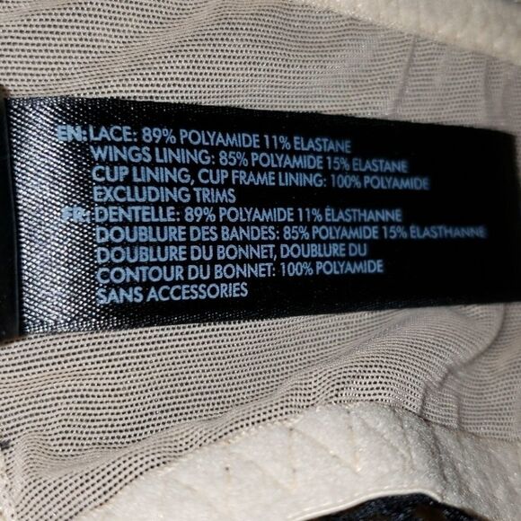 Heidi by Heidi Klum Black Lace Bralette Medium - Picture 7 of 8